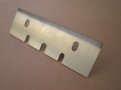 Faca de Corte para Dobradeira e Rotativa Goss Community, Dente Reto Inclinado